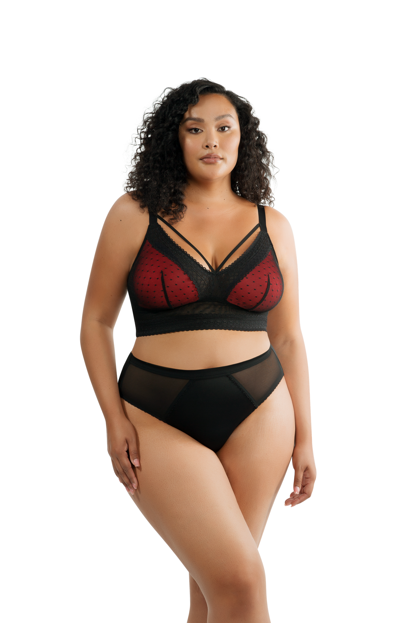 Parfait Micro Dressy French Cut Panty - Black