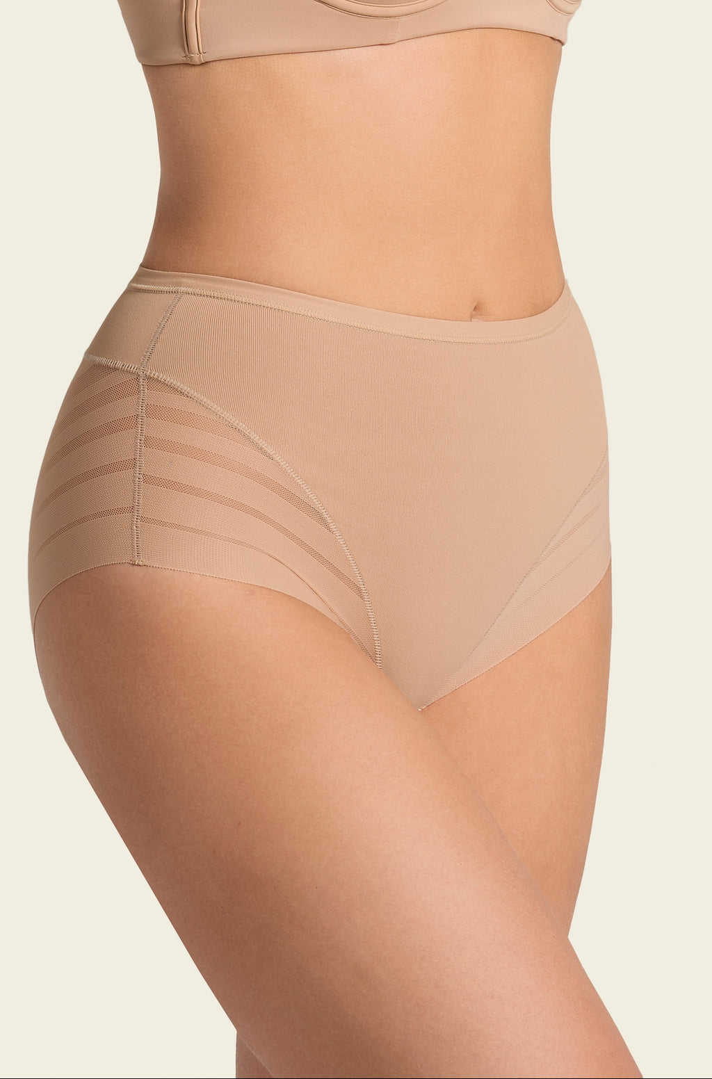 Leonisa Stripe Undectable - Golden Beige