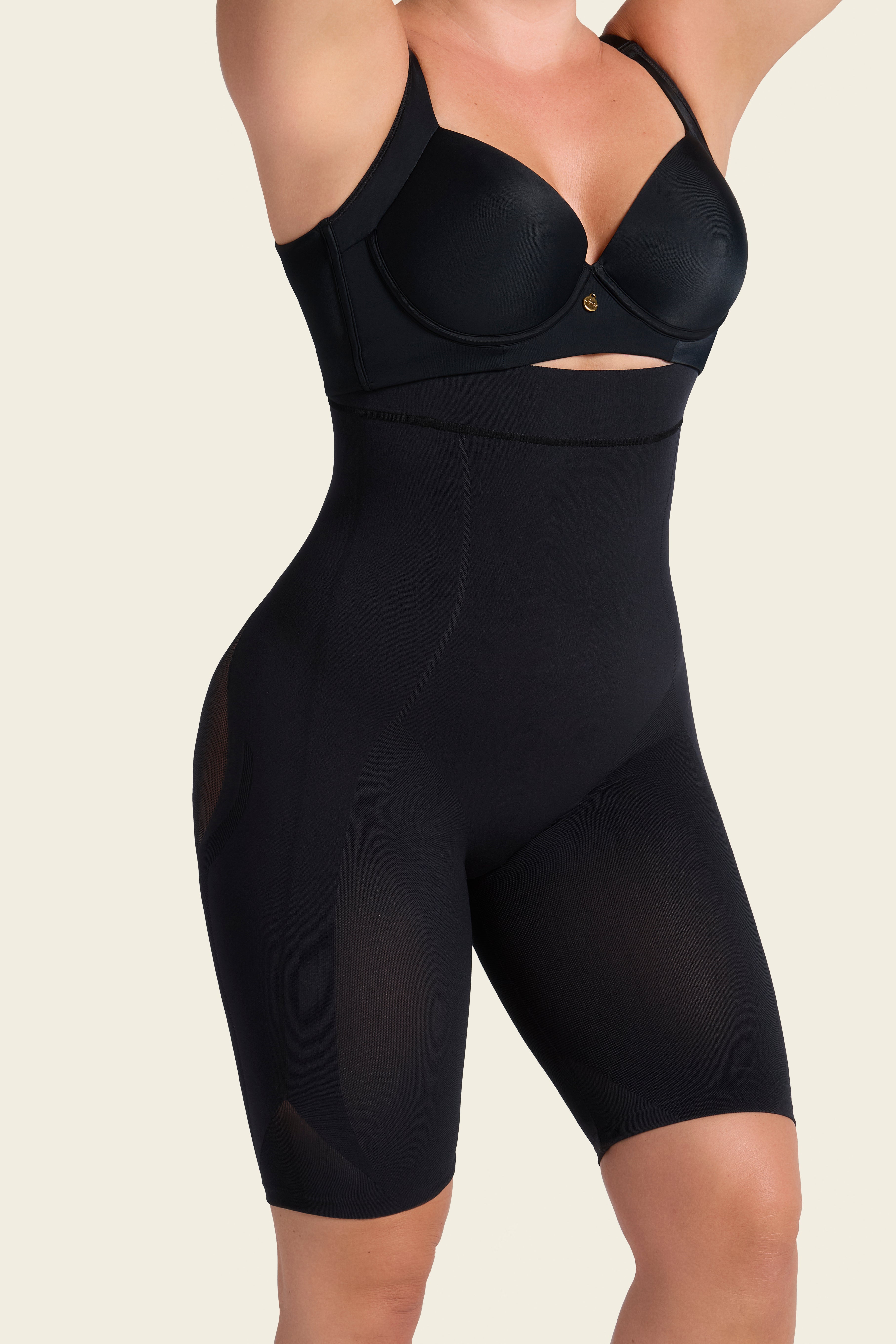 Leonisa SmartShape Invisible Extra High Waisted Shaper Short