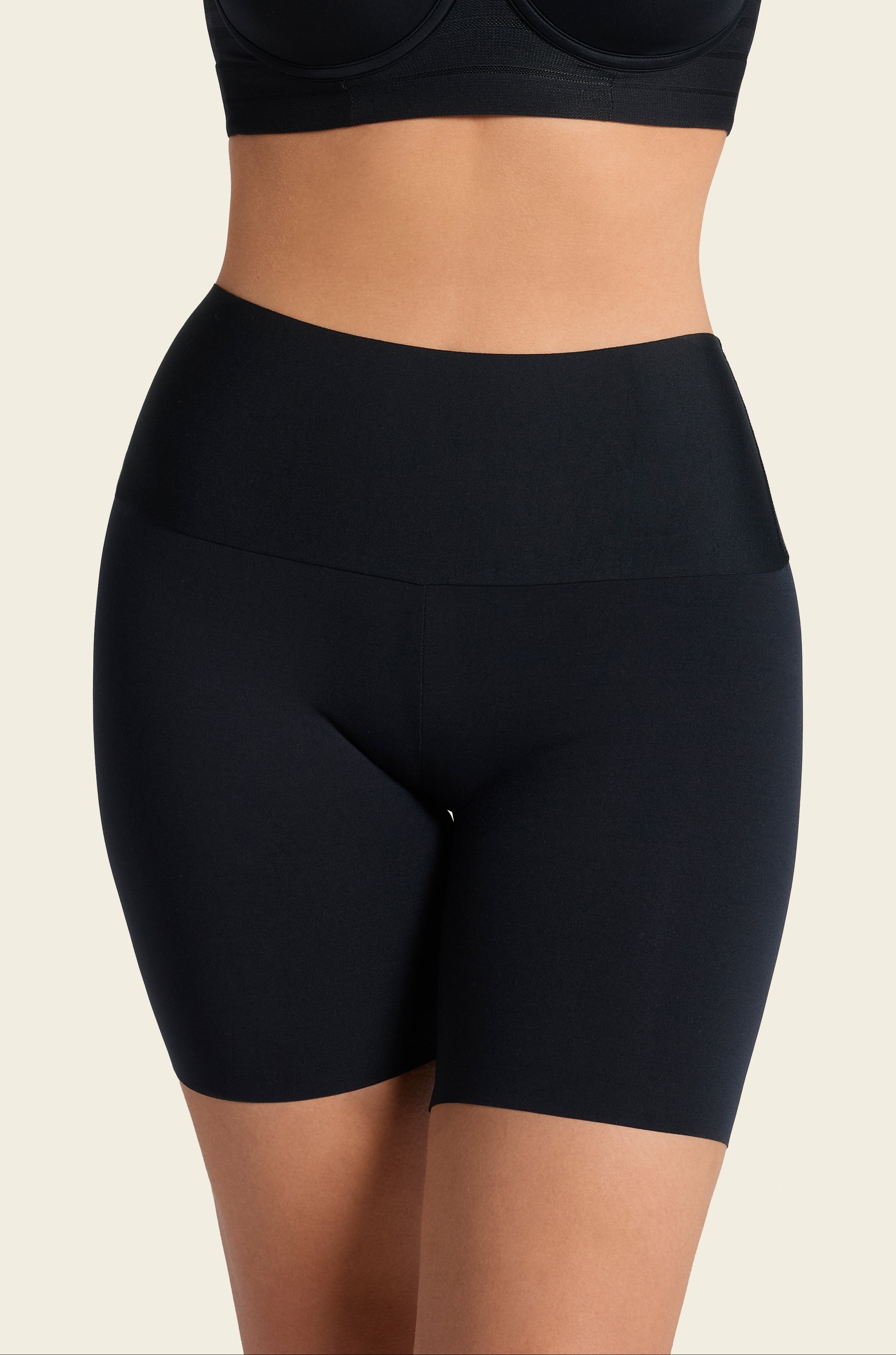 Leonisa Power Stay Stay In Place Seamless Short - Black