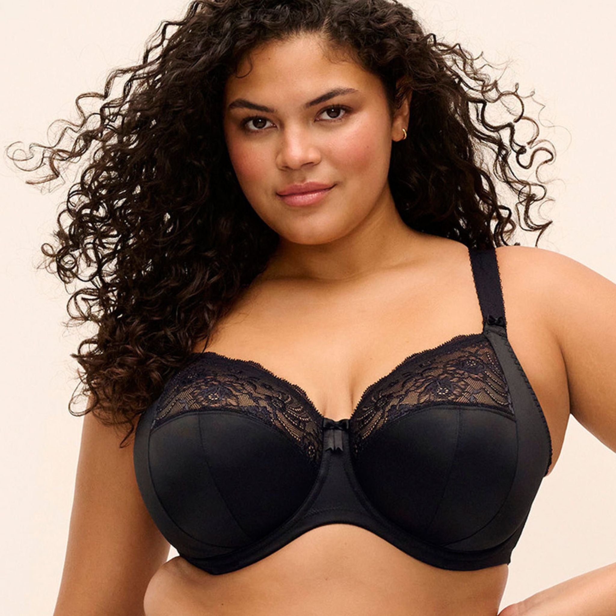 Elomi Morgan Stretch Banded Bra - Black