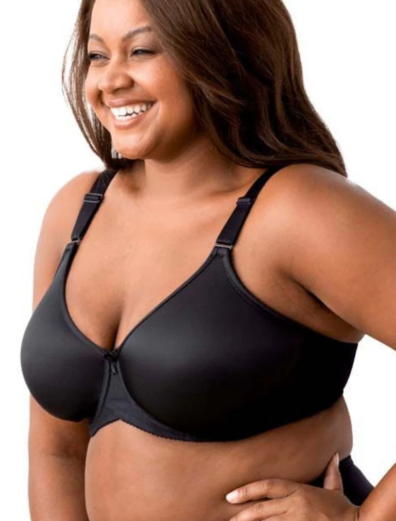 Elila Microfiber Molded Underwire Bra