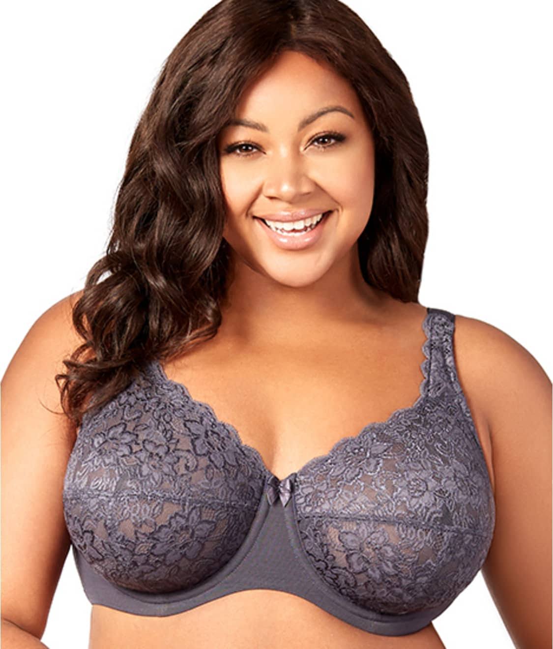 Elila Stretch Lace Full Coverage Bra