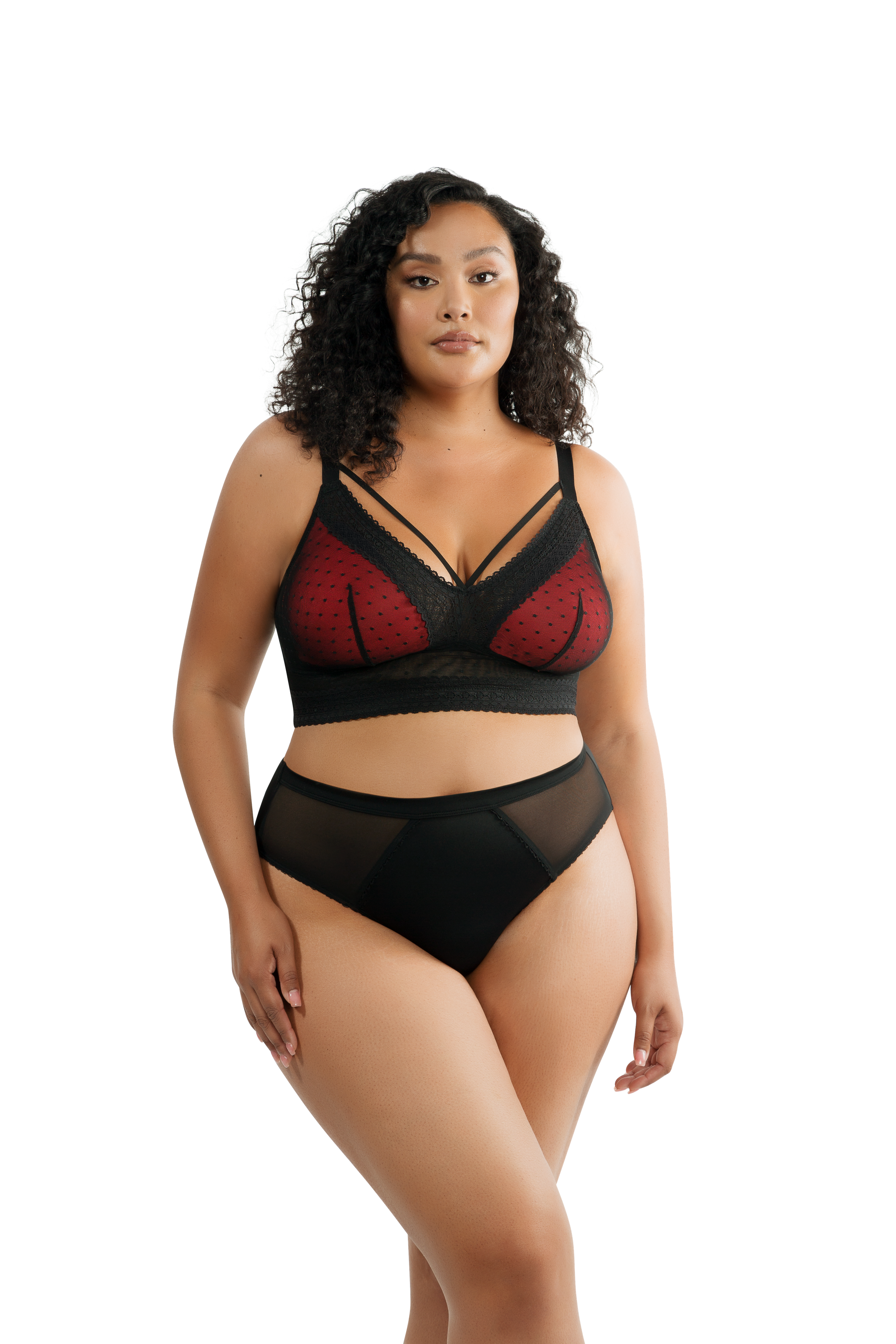 Parfait Micro Dressy French Cut Panty - Black